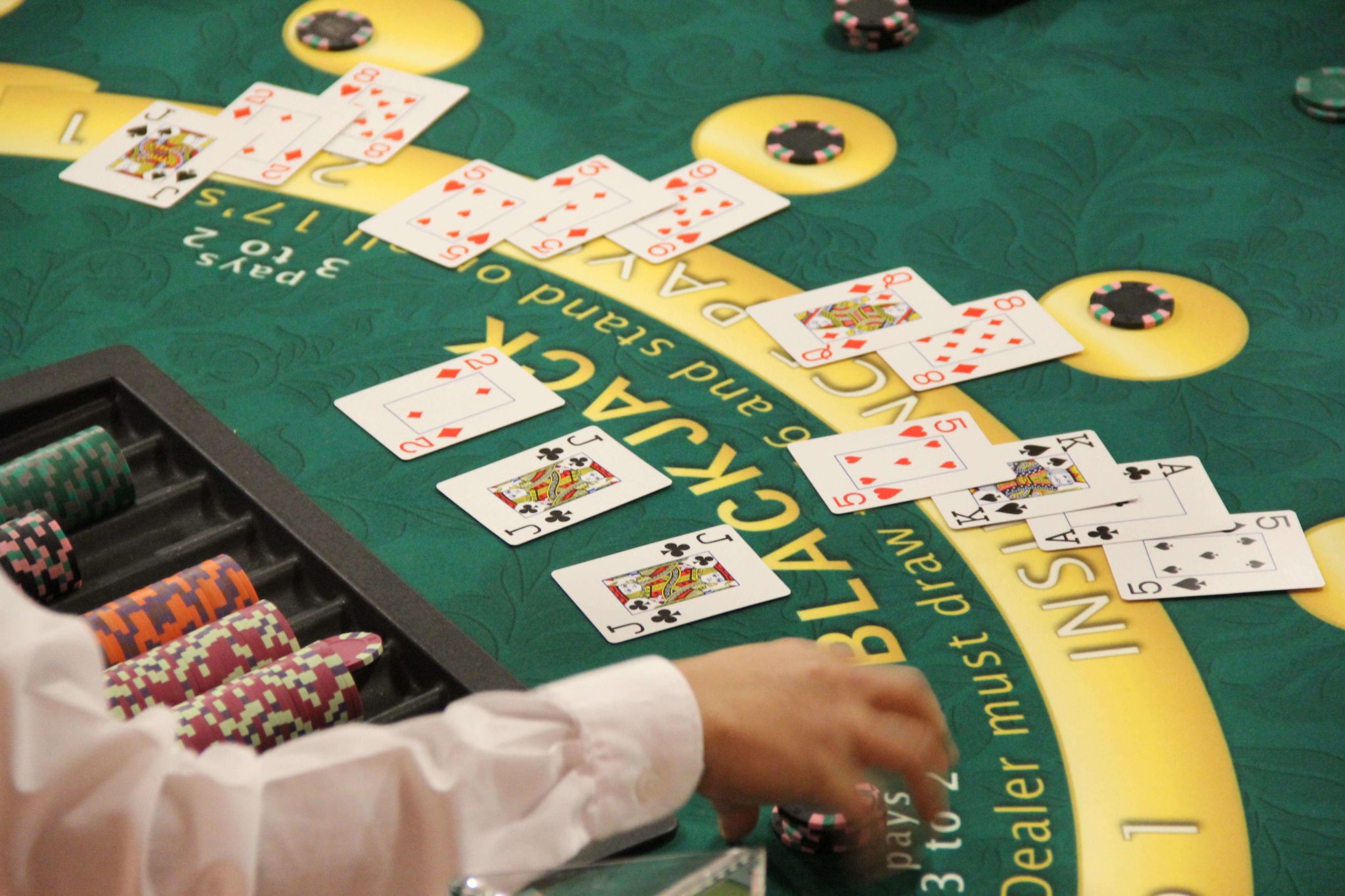 Why does blackjack top the list